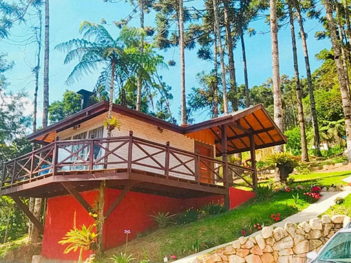 Chales Descanso Na Serra Монте Верде Екстериор снимка